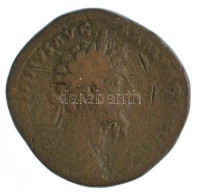 Római Birodalom / Róma / Marcus Aurelius 166-167. Sestertius Bronz (24,14g) T:VF,F Roman Empire / Rome / Marcus Aurelius - Sin Clasificación