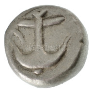 Thrákia / Apolonia Pontika Kr.e. ~5-4. Század Fél Drachma? Ag (2,77g) T:AU Thrace / Apollonia Pontika ~5th-4th Century B - Ohne Zuordnung