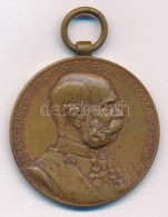 1898. "Jubileumi Emlékérem A Fegyveres Erő Számára / Signum Memoriae (AVSTR)" Bronz Kitüntetés Mellszalag Nélkül T:XF Hu - Non Classés