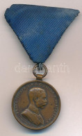 1914. "Ferenc József Bronz Vitézségi Érem" Bronz Kitüntetés Az "Erdélyi Emlékérem" Mellszalagjával. Szign.: Tautenhayn T - Zonder Classificatie