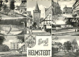 70110196 Helmstedt Helmstedt Siedlung Kirche Rathaus Markt Platz X 1960 Helmsted - Helmstedt