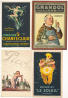 ** 40 Db RÉGI Használatlan Francia Reklám Képeslap Plakátokról / 40 Pre-1950 Unused French Advertising Postcards Of Post - Sin Clasificación