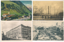 **, * 40 Db RÉGI Külföldi Város Képeslap Vegyes Minőségben / 40 Pre-1945 Mostly European Town-view Postcards In Mixed Qu - Unclassified