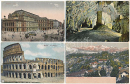 **, * 21 Db RÉGI Külföldi Város Képeslap Vegyes Minőségben / 21 Pre-1945 European And Other Town-view Postcards In Mixed - Sin Clasificación