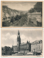 **, * 21 Db RÉGI Külföldi Város Képeslap Vegyes Minőségben / 21 Pre-1945 Mostly European Town-view Postcards In Mixed Qu - Ohne Zuordnung