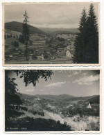 2 Db Régi Erdélyi Képeslap: Rónaszék és Borszék / 2 Pre-1945 Transylvanian Postcards: Borsec And Costiui - Zonder Classificatie