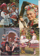 **, * 30 Db MODERN Magyar Népviseletes Motívum Képeslap / 30 Modern Hungarian Folklore Motive Postcards - Unclassified