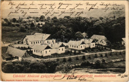 * T2/T3 1903 Alváca-gyógyfürdő, Baie Minerale Vata De Jos; Látkép Madártávlatból. Deutsch Ármin Felvétele / General View - Sin Clasificación