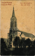 ** T2/T3 1907 Anina, Stájerlakanina, Steierdorf; Római Katolikus Templom. W.L. 1189. Hollschütz Kiadása / Röm. Kath. Kir - Ohne Zuordnung