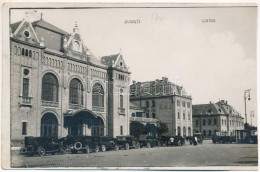 T3 1931 Arad, Gara / Vasútállomás, Autók / Railway Station, Automobiles (fl) - Sin Clasificación