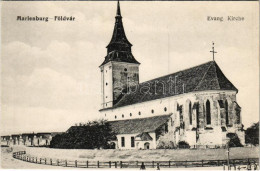 * T2 Barcaföldvár, Földvár, Marienburg, Feldioara; Evang. Kirche / Evangélikus Templom. Adler & Sohn Brassó 2083. / Luth - Sin Clasificación