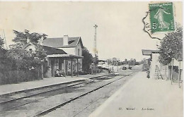 CPA Mériel La Gare - Meriel