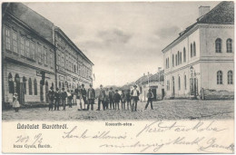 T2 1907 Barót, Baraolt; Kossuth Utca, üzletek. Incze Gyula Kiadása / Street View, Shops - Unclassified