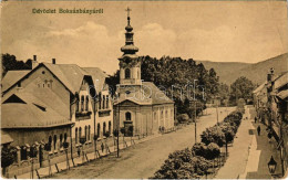 * T3 1912 Boksánbánya, Románbogsán, Németbogsán, Deutsch-Bogsan, Bocsa Montana; Utca, Templom / Street View, Church (EB) - Sin Clasificación