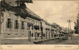 T2/T3 1915 Boksánbánya, Németbogsán, Deutsch-Bogsan, Bocsa Montana; Fő Utca. Szabonáry Károlj Fényképe / Main Street (ko - Ohne Zuordnung