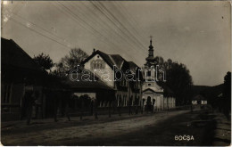 ** T3/T4 Boksánbánya, Németbogsán, Deutsch-Bogsan, Bocsa; Utca, Római Katolikus Templom, Templom / Street, Church. Photo - Unclassified