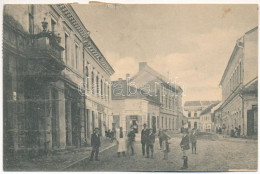 T3 1922 Brád, Fő Tér, üzletek / Piata Principala / Main Square, Shops (EB) - Unclassified