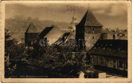 T4 1913 Brassó, Kronstadt, Brasov; Alte Befestigungstürme / Régi Erődtornyok. H. Zeidner Kiadása / Old Towers (EM) - Zonder Classificatie