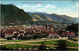 ** T1 Brassó, Kronstadt, Brasov; Vom Schlossberg. H. Zeidner Kiadása / View From Cetatea - Ohne Zuordnung