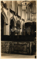 * T3 Brassó, Kronstadt, Brasov; Biserica Neagra / Fekete Templom Belső / Church Interior. Fotograf Josef Fischer, Photo  - Zonder Classificatie