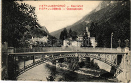 T2 1914 Herkulesfürdő, Baile Herculane; Cserna Híd / Cerna Bridge - Non Classés
