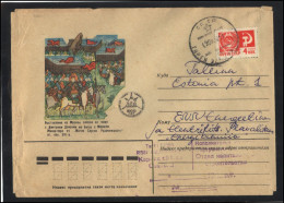 RUSSIA USSR Stationery USED ESTONIA  AMBL 1156 TARTU Battle Of Kulikovo 600th Anniversary - Ohne Zuordnung