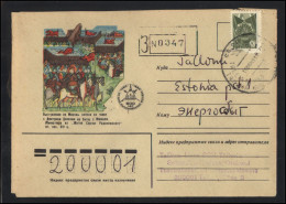 RUSSIA USSR Stationery USED ESTONIA  AMBL 1157 TALLINN Battle Of Kulikovo 600th Anniversary - Non Classés