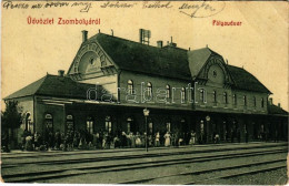 T3 1911 Zsombolya, Hatzfeld, Jimbolia; Pályaudvar, Vasútállomás. W. L. Bp. 1995. / Railway Station (EB) - Ohne Zuordnung