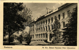 T2/T3 1942 Érsekújvár, Nové Zámky; M. Kir. Állami Pázmány Péter Gimnázium / School (EK) - Non Classificati