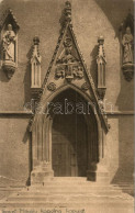 ** T3 Kassa, Kosice; Szent Mihály Kápolna Kapuja / Entry Gate Of The Church (fa) - Ohne Zuordnung