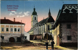 T3 Szepesolaszi, Szepes-Olaszi, Wallendorf, Spisské Vlachy; Utca, Templom / Street View, Church (fa) - Unclassified