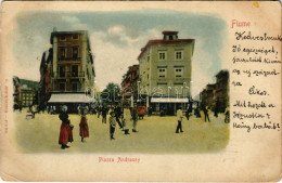 * T2/T3 Fiume, Rijeka; Piazza Andrássy / Square (EK) - Ohne Zuordnung