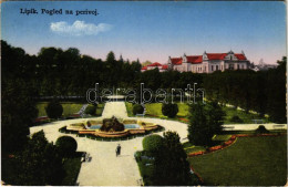 T2 1929 Lipik, Pogled Na Perivoj / Kert / Garden - Unclassified