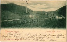 T2/T3 1901 Szamobor, Ljetovaliste-Samobor; Tvornica Stakla Carolina / Üveggyár / Glass Factory - Ohne Zuordnung