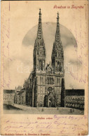 T2/T3 1902 Zagreb, Zágráb; Stolna Crkva / Templom / Church (EK) - Non Classés