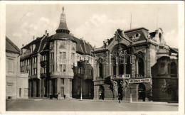T2 1943 Szabadka, Subotica; Polgári Kaszinó, Gritzbauch Walter üzlete. Vojvodics Béla Kiadása / Casino, Shop - Ohne Zuordnung