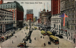 ** T3 New York, Times Square, Trams, Automobiles (fl) - Non Classificati