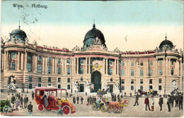 * T2/T3 1910 Wien, Vienna, Bécs; Hofburg - Montage (Rb) - Ohne Zuordnung