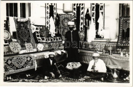 ** T1 Trebinje, Muslimani Pri Kafi / Muslim Men In The Cafe Shop, Interior - Unclassified