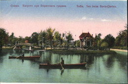 ** T1/T2 Sofia, Prinz Boris Garten / Garden, Lake, Boats - Ohne Zuordnung