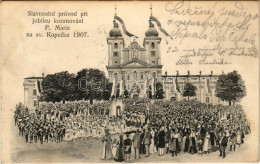 T2/T3 1907 Svaty Kopecek, Slavnostní Pruvod Pri Jubileu Korunování P. Marie 1907 / Ceremonial Procession (fl) - Unclassified