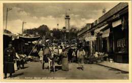 ** T1 Alexandria, Native Bazar And Fort Napoleon / Market And Shops, Fortress - Ohne Zuordnung