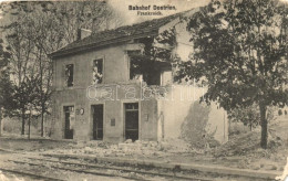 ** T4 Dontrien; Railway Station Damaged During WWI (EM) - Unclassified