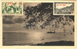 T2 Conakry, Vue Sur La Rade / General View, Ship, TCV Card (EK) - Ohne Zuordnung