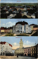 * T3 1913 Cieszyn, Teschen; Theater, Demelplatz / Theatre, Square (Rb) - Non Classificati