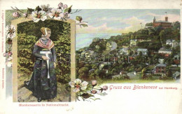 T3 Blankenese Bei Hamburg, Folklore, Floral (EB) - Ohne Zuordnung