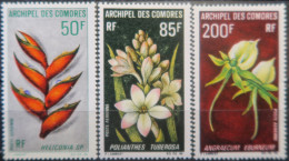 LP3972/40 - 1969 - COLONIES FRANÇAISES - COMORES - POSTE AERIENNE - SERIE COMPLETE - N°26 à 28 NEUFS* - Poste Aérienne