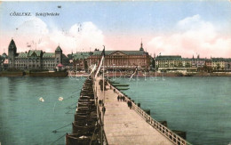 T4 Koblenz, Coblenz; Schiffbrücke / Bridge (pinhole) - Ohne Zuordnung