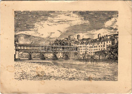 ** T2/T3 Bassano Del Grappa, Il Ponte Vecchio / Old Bridge, B.lo Nardini Advertisement On The Backside (EK) - Ohne Zuordnung