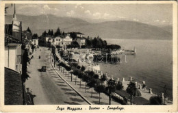T2/T3 1936 Baveno, Lago Maggiore, Lungolago / Street View, Automobile (EK) - Zonder Classificatie